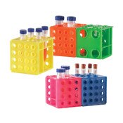 Interlocking Cube Tube Rack